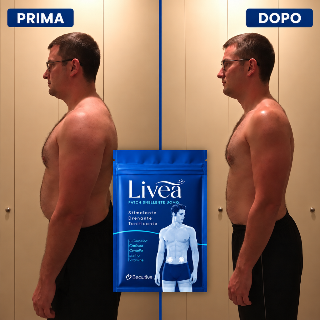 Livea Patch uomo dimagranti